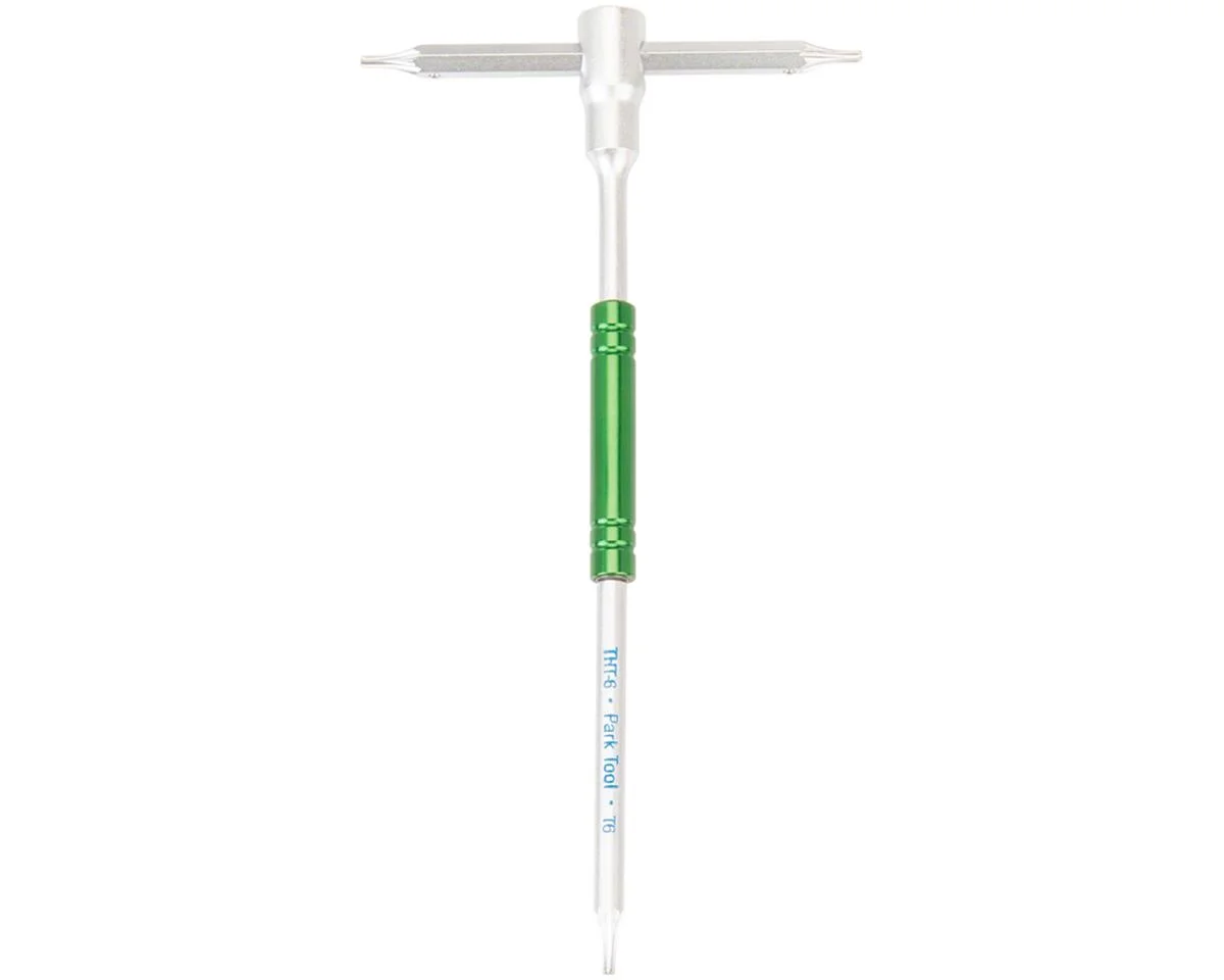 Park Tool Sliding T-Handle Torx Wrenches (Silver/Green) (T6)